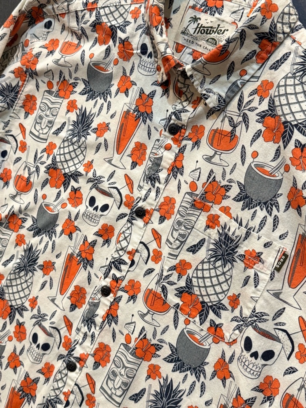 Howler Brothers - Tiki Time Series Shirt  - XL : EUC - Picture 6 of 13